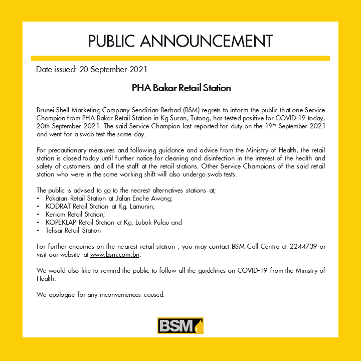 Instagram Announcement template PHA Bakar eng