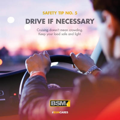 #BSMCares 5: Drive if Necessary